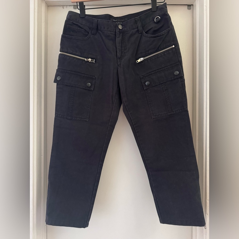 Marc Jacob’s Women’s Blk Cargo Ankle Pants size 4